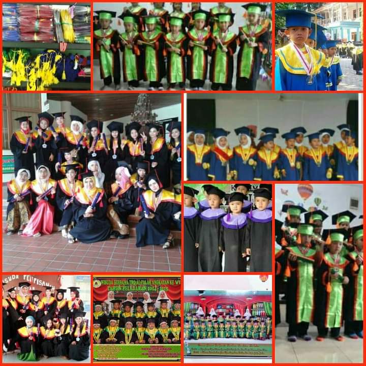 alamat konveksi seragam sekolah TK di Curug Kota Serang, Banten
