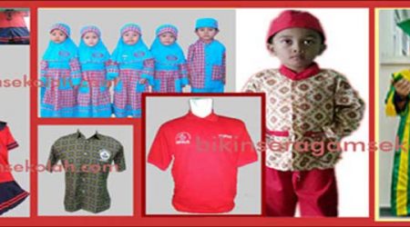 kaos seragam sekolah terbaik jual diTarakan 