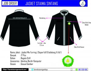 pembuatan jaket almamater jakarta