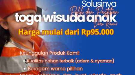 jual toga wisuda anak murah berkualitas
