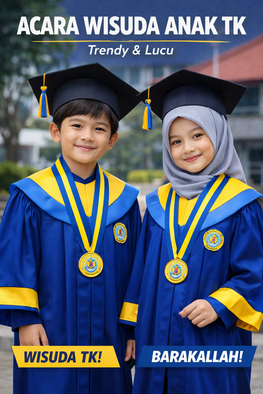 Jual Toga Wisuda Anak Gorontalo