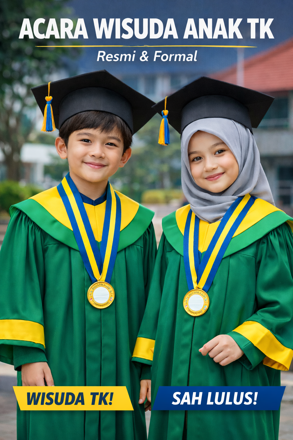jual toga wisuda anak Pinrang