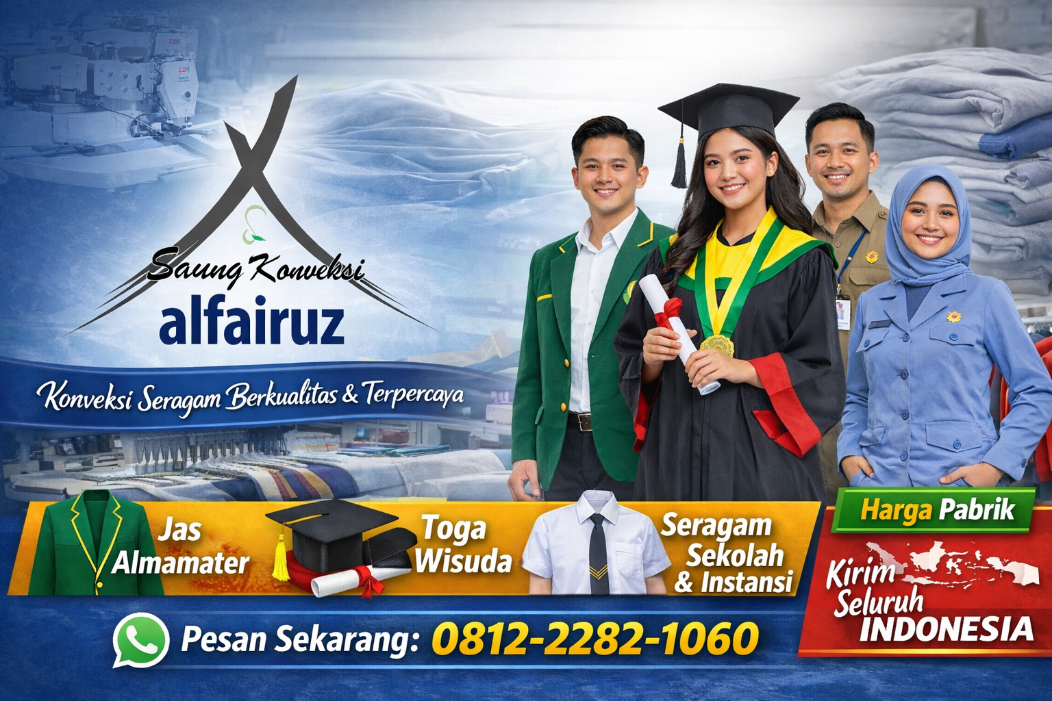 Konveksi Jas Almamater Kota Lhokseumawe