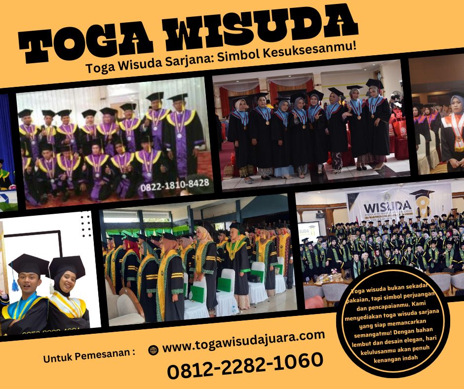 Tempat Jual Toga Sarjana Berkualitas Dompu Paling Tepercaya