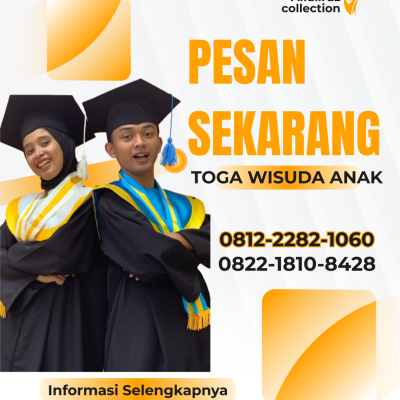 Jual Toga Wisuda Anak Blitar