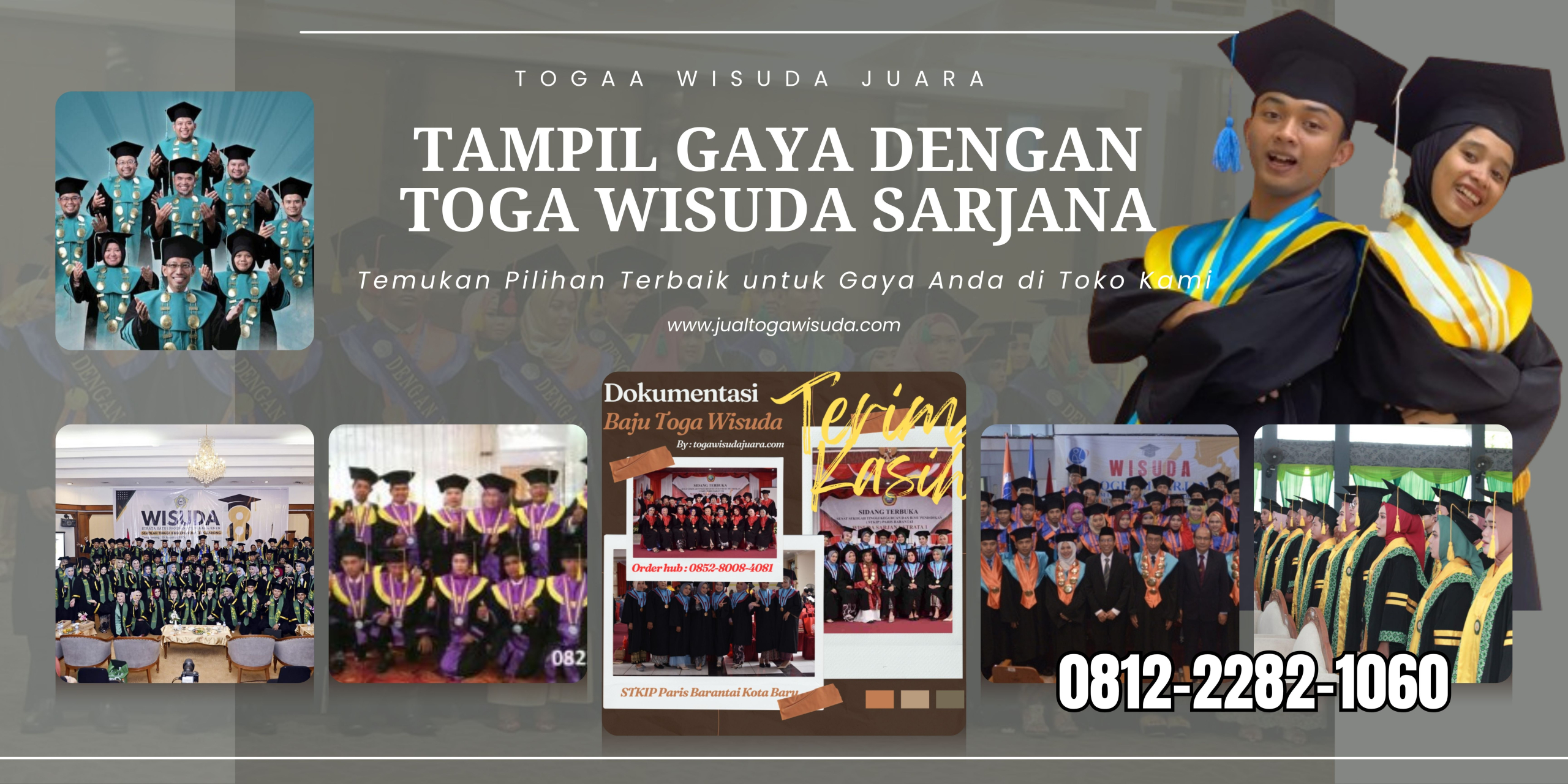 Pesan Toga Wisuda Sarjana Dan Anak Terlengkap Di Tangerang