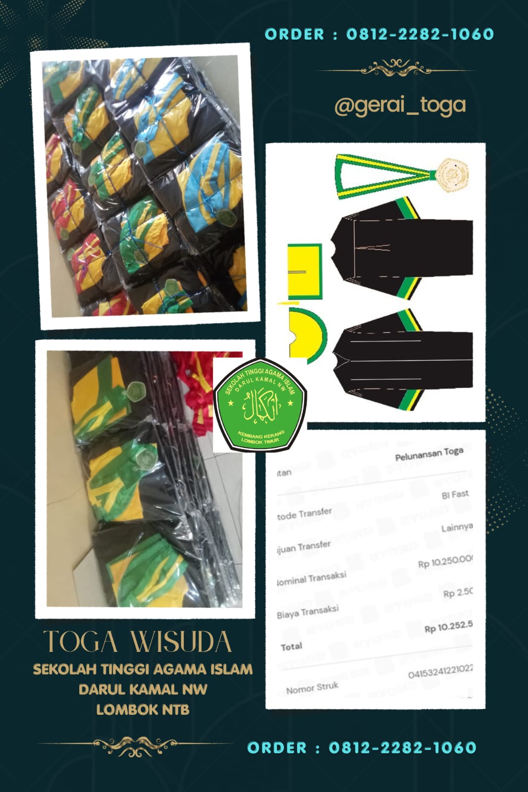 Tempat Jual Toga Sarjana Berkualitas Lombok