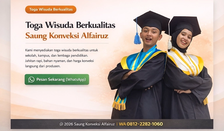 Berapa Harga Toga Wisuda Sarjana Mahakam Ulu?