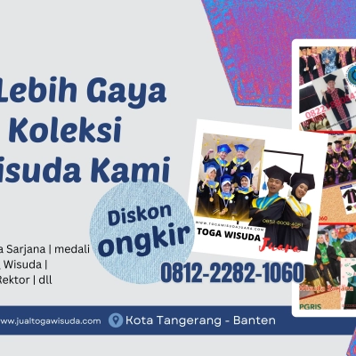 jual toga wisuda sarjana terpercaya gratis ongkir ke Bangkalan