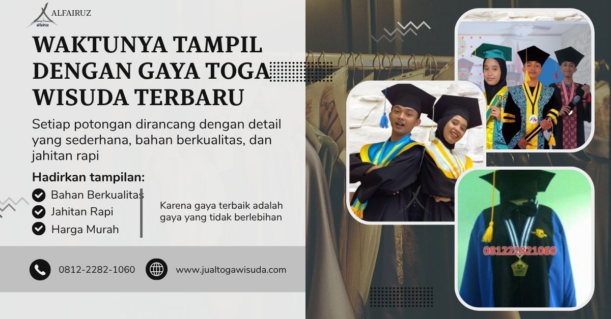 tempat jual toga sarjana berkualitas Kota Mataram