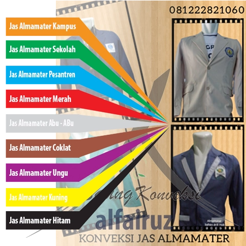 Konveksi Jaket Almamater Kampus Samarinda